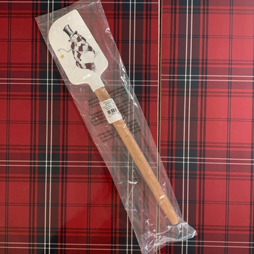 NWT WM SONOMA SNOWMAN LARGE SPATULA